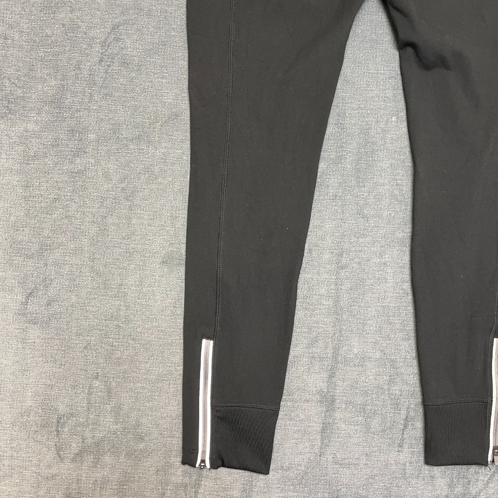 Mondetta Performance Luxury Active Leggings M Black Stretch High Waist Ankle Zip - Picture 11 of 13